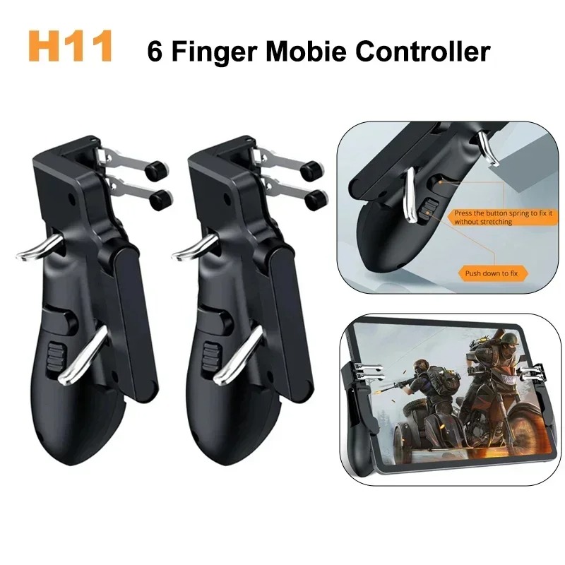 Gaming Console For Phone - Мобильный контроллер H11 PUBG Aim Shooting,