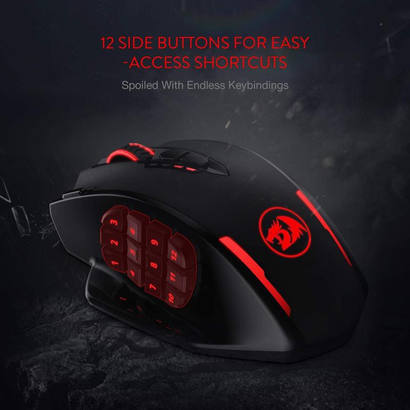 Redragon M913 Gaming 16000 точ – обзор и цена Gaming Console Buttons